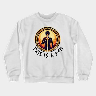 this is a pen - Camp Half-Blood percy jackson Crewneck Sweatshirt